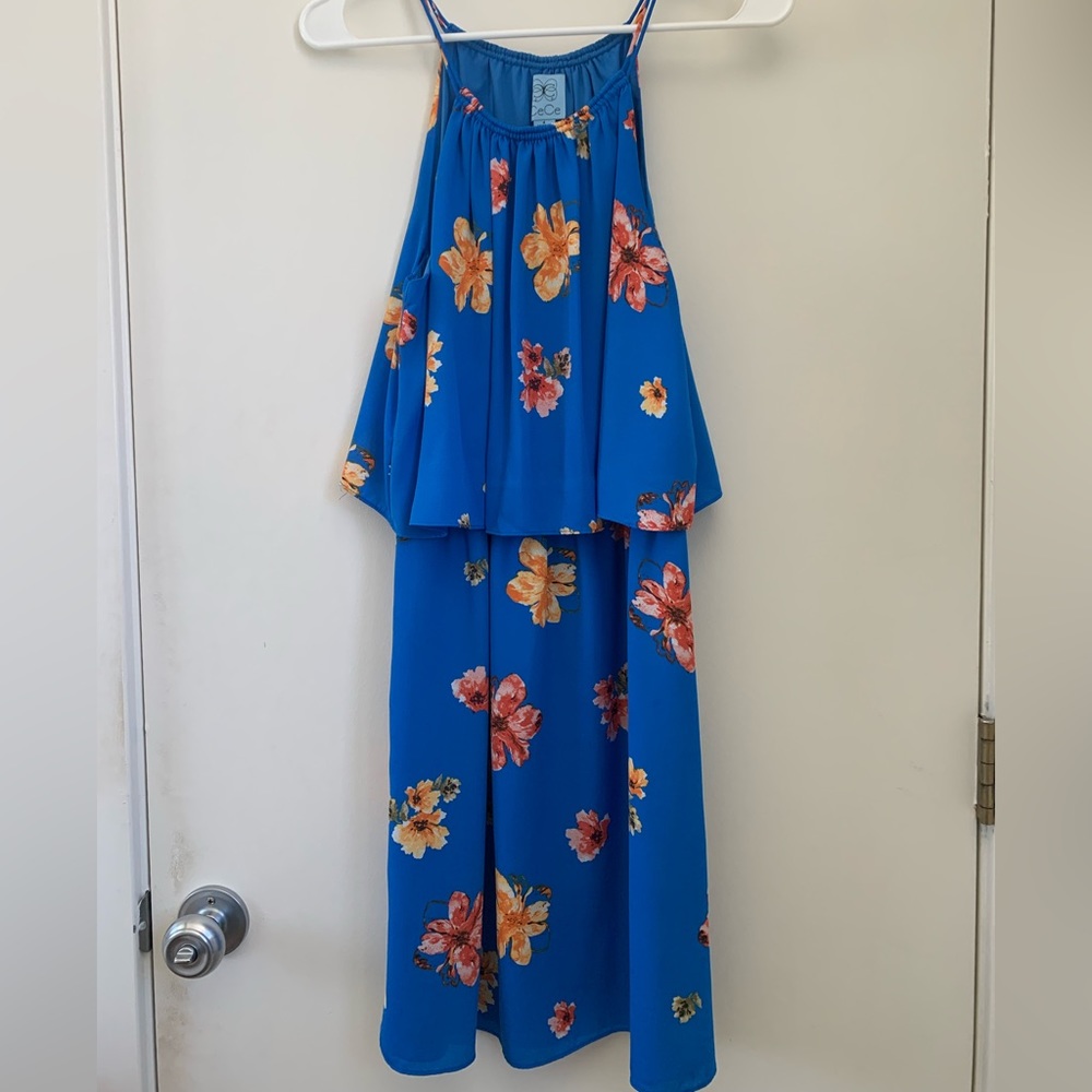 CeCe floral mini dress